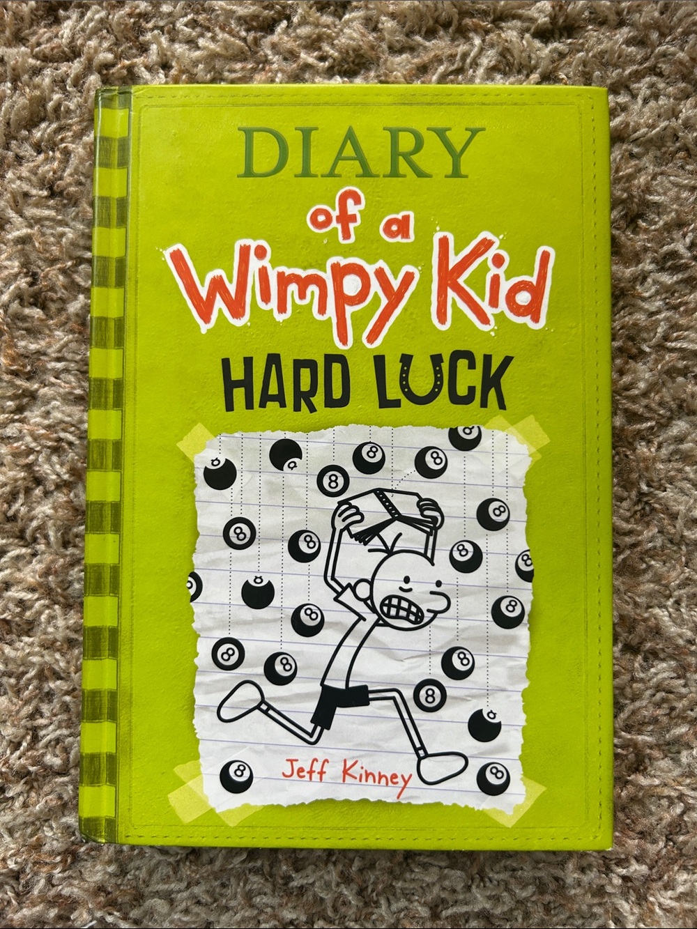 Diary of a Wimpy Kid: Hard Luck - Green Kids Book by